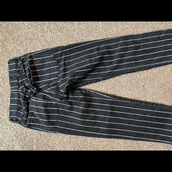 Reformation Roper Striped Jeans (smart ass patch) - Picture 7 of 7
